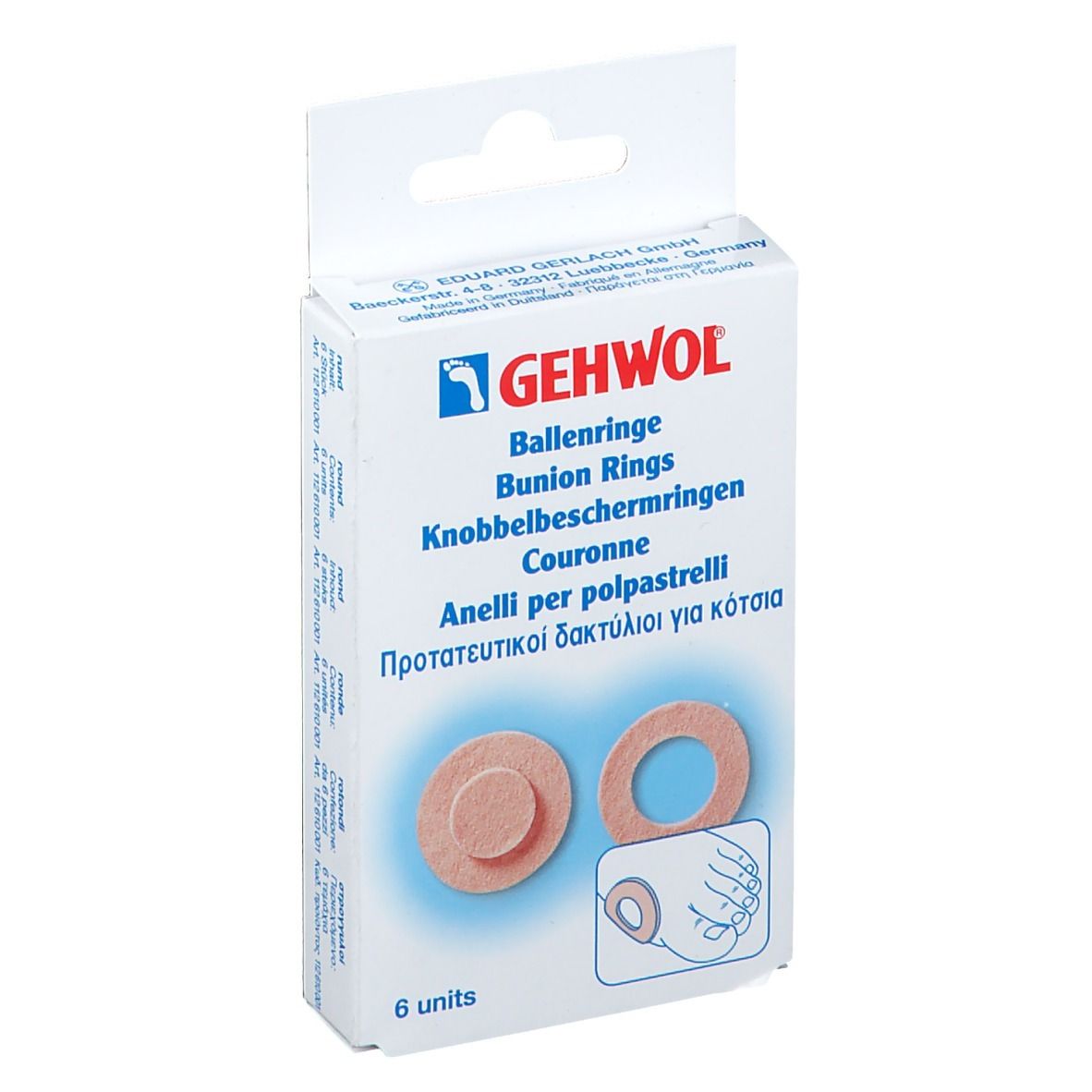 GEHWOL® Anelli per polpastrelli