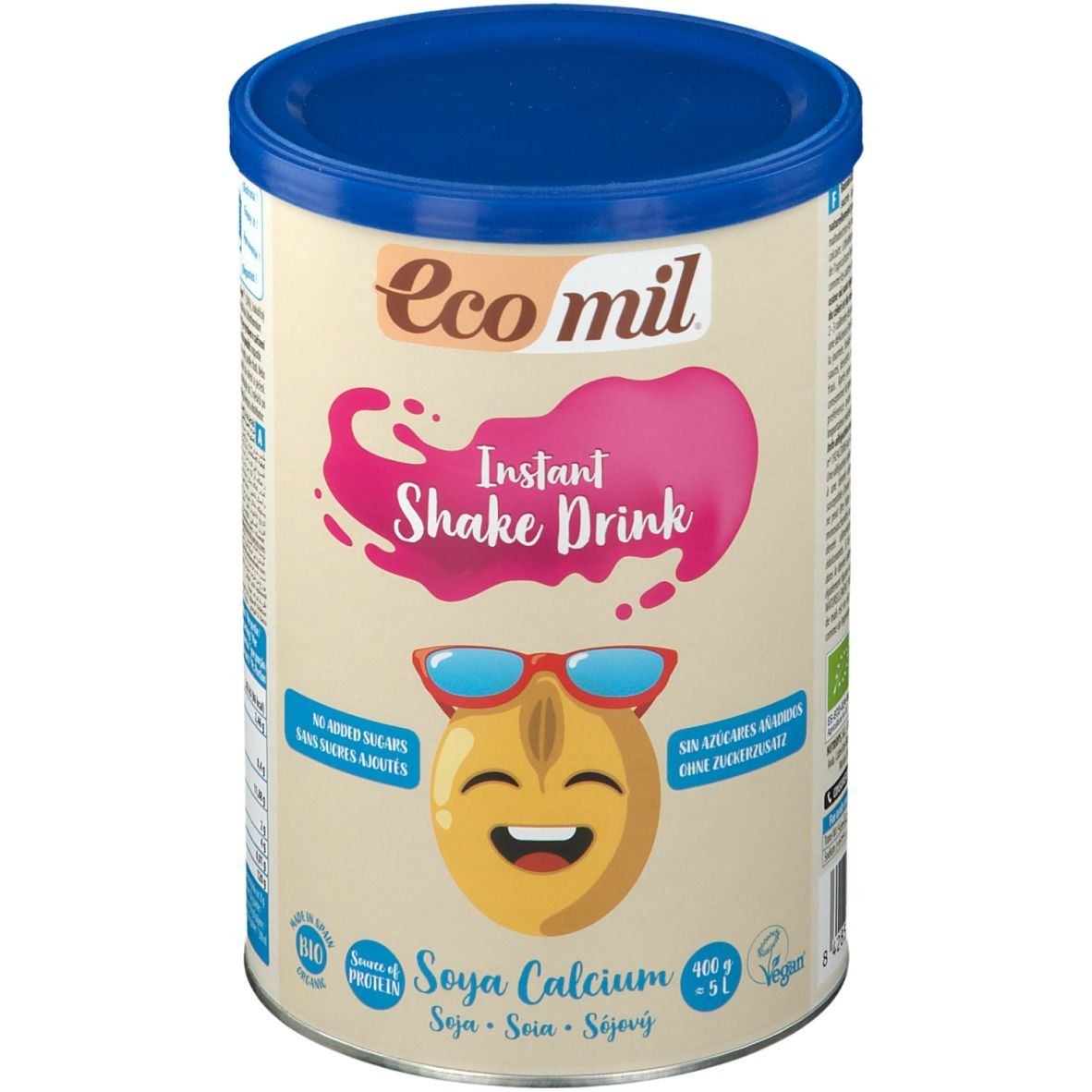 Ecomil Soya calcium drink Instant Bio