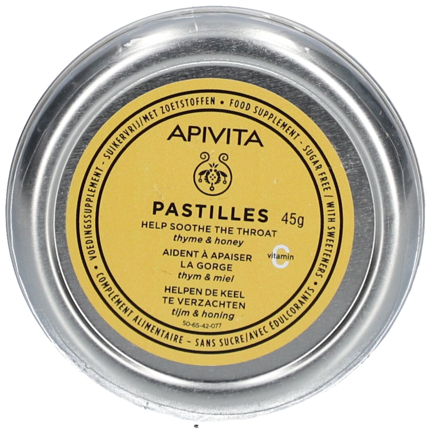 Apivita Pastilles Sore Throat Honey & Thyme shopfarmacia.it