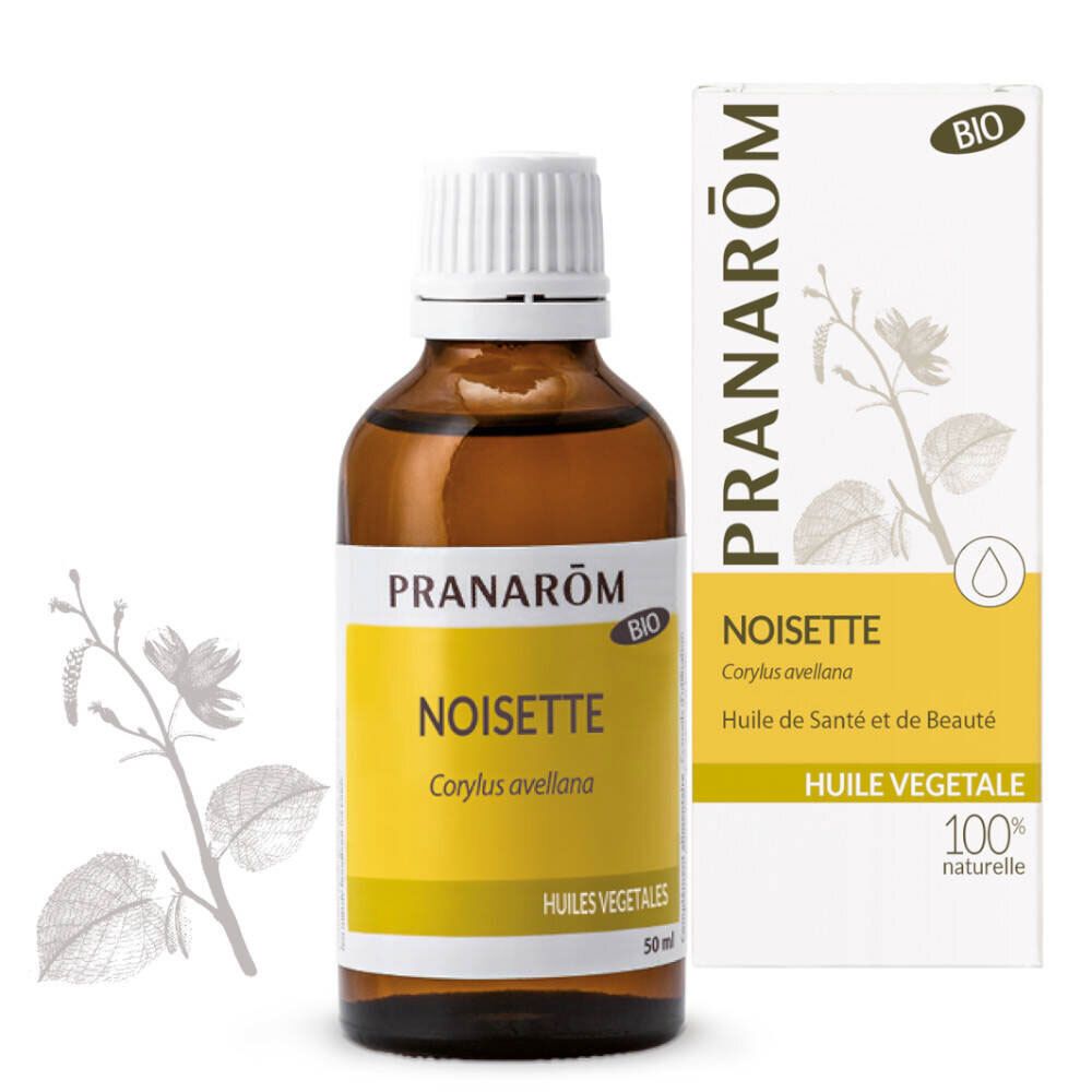 Pranarom Hazelnut Vegetal Oil Bio 12117