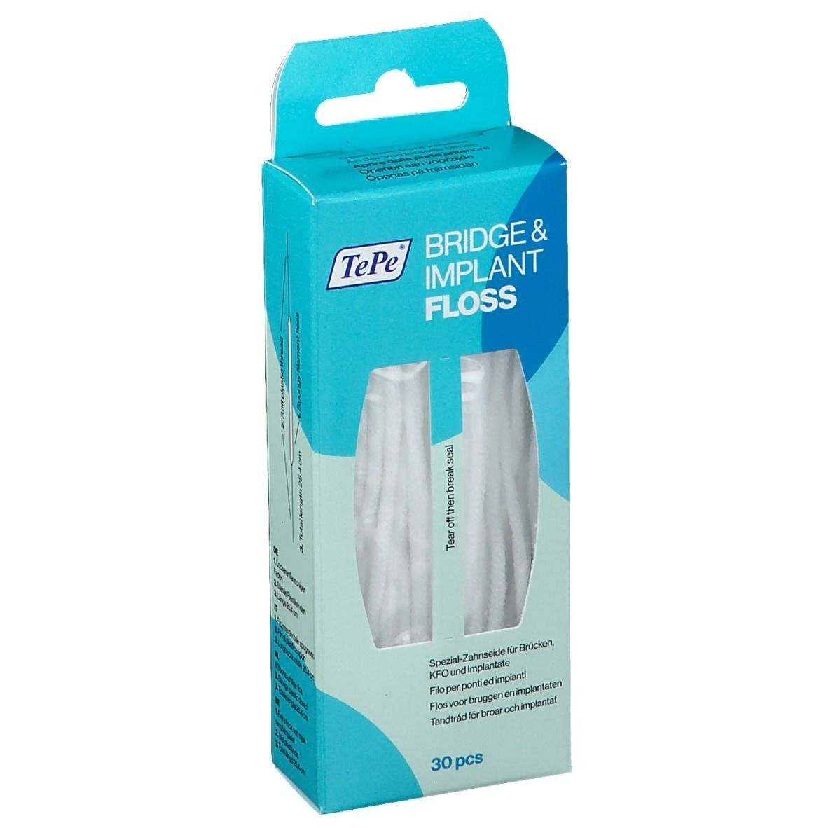 Tepe Munhygienprodukter A B Tepe Filo per la pulizia di ponti ed impianti 30 pezzi