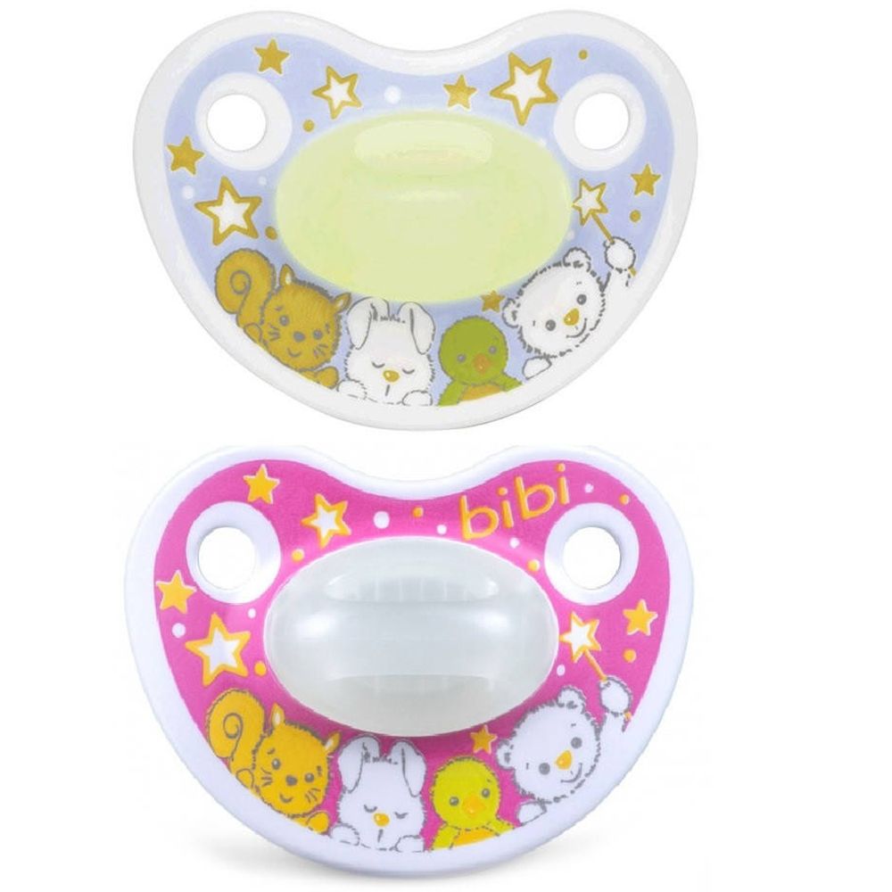 Bibi Pacifier Glow In The Dark 06m shopfarmacia.it