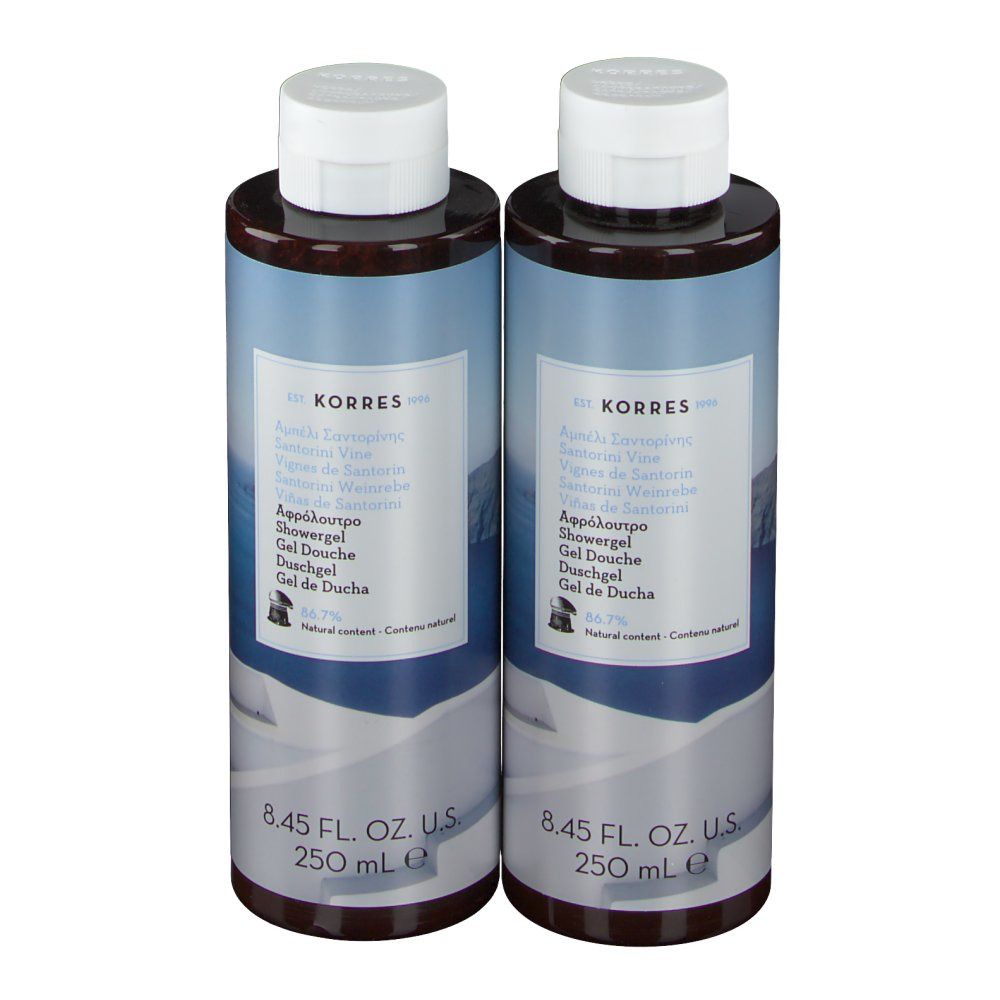 Korres Gel Di Doccia Santorini Vine Duo