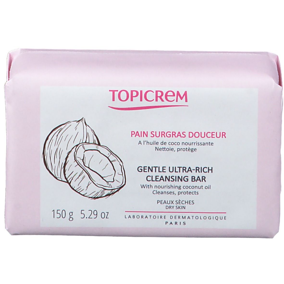TOPICREM Gentle Ultra-Rich Cleansing Bar