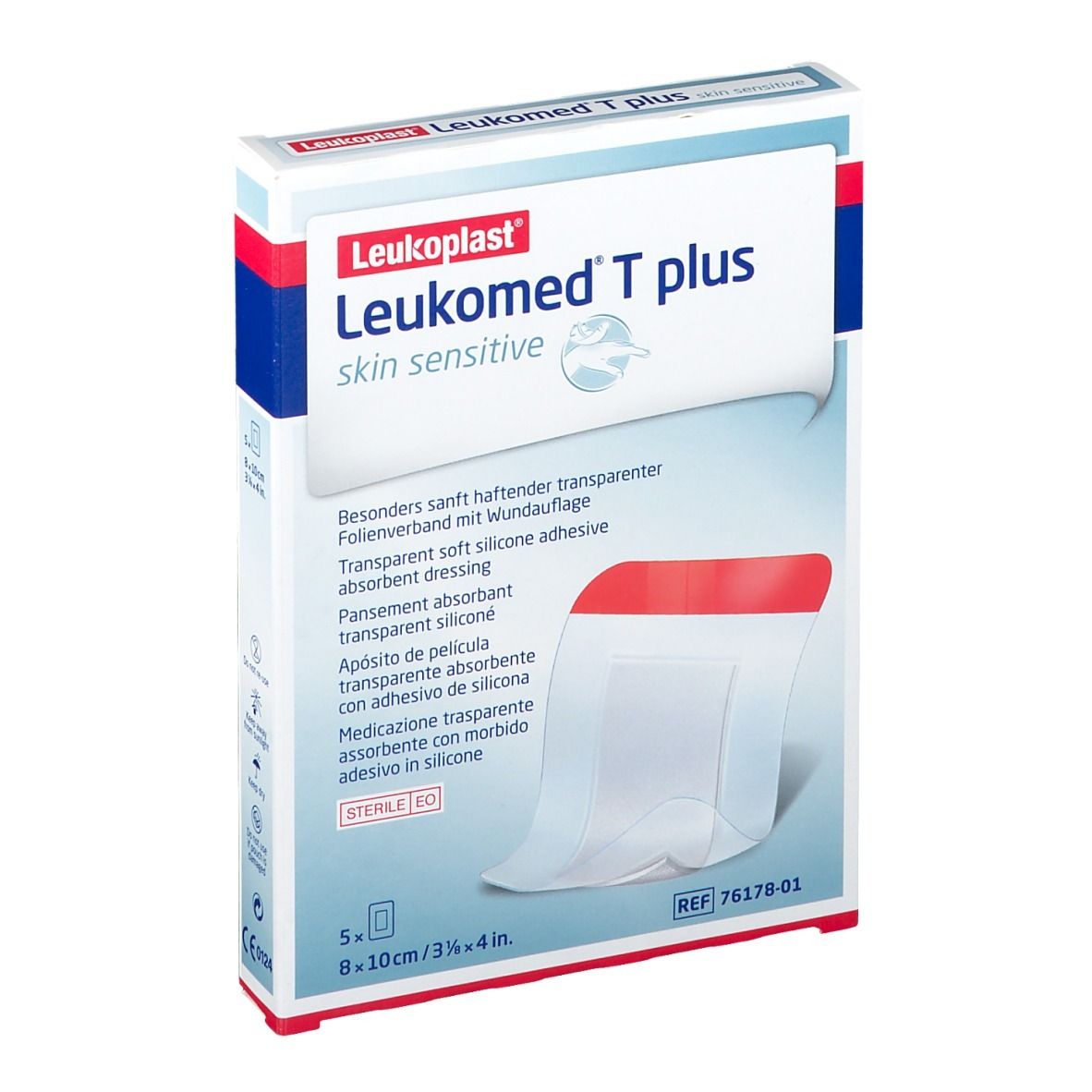 Leukoplast® Leukomed® T Plus Skin Sensitive 8 x 10 cm