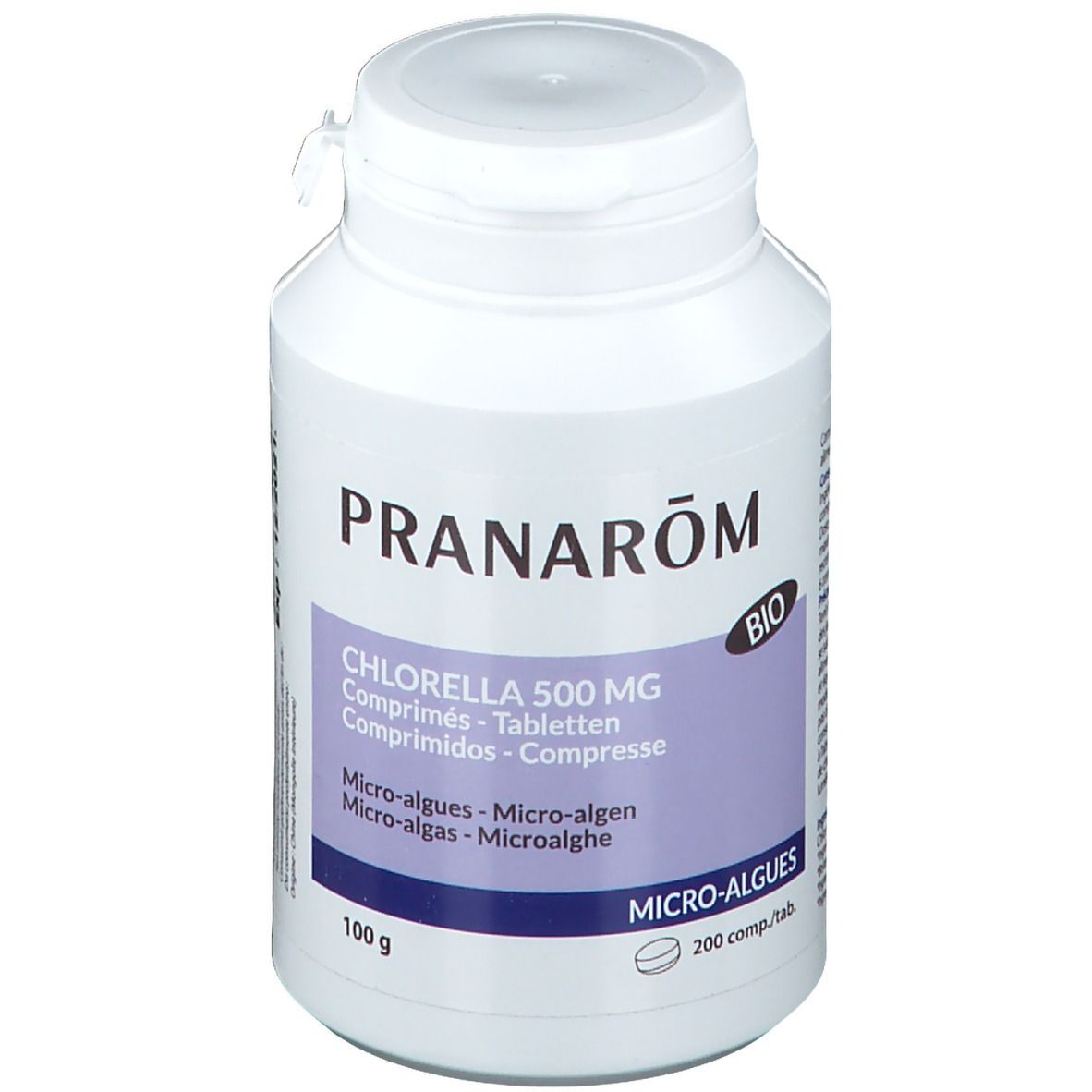Pranarom Chlorella 500 mg