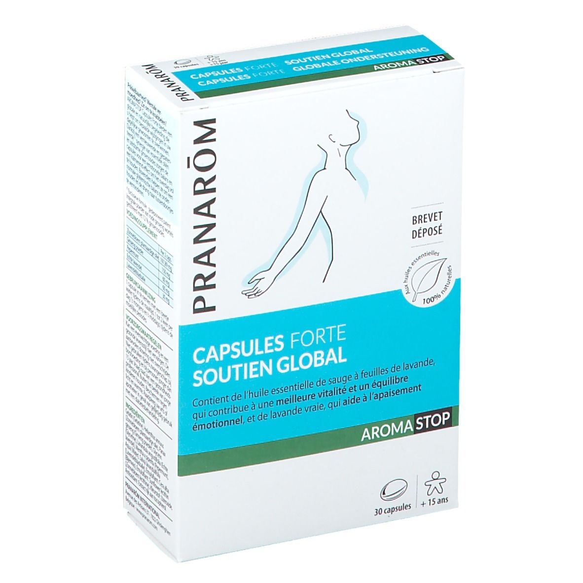 Pranarom Aromastop Forte Globale Ondersteuning 30caps