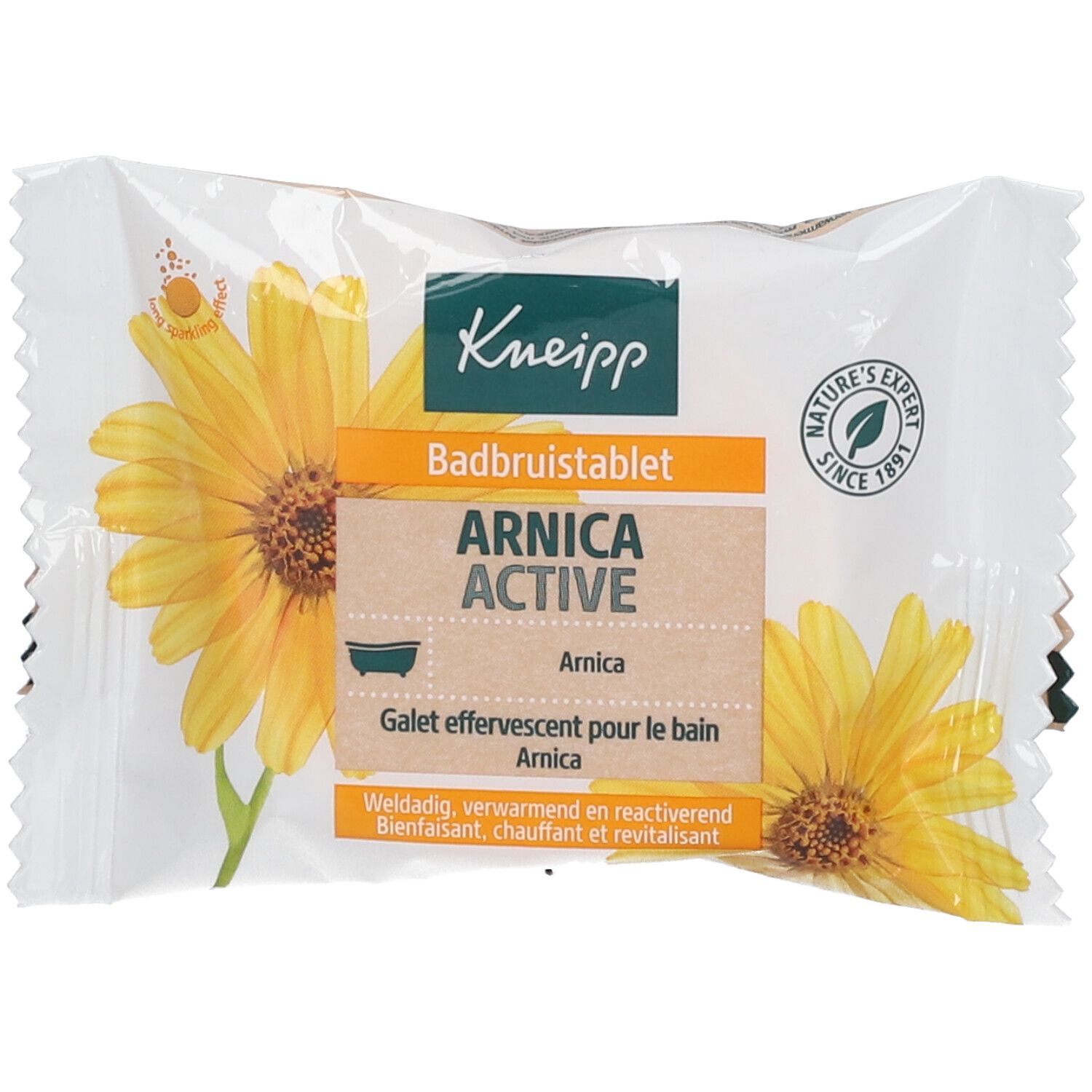 Kneipp Bagno Effervescente Arnica Active