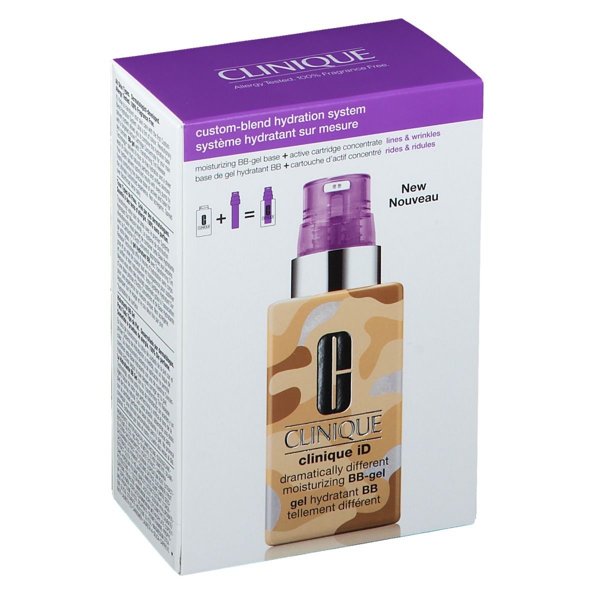 CLINIQUE iD Moisturizing BB-Gel + Active Cartridge Concentrate Lines & Wrinkles