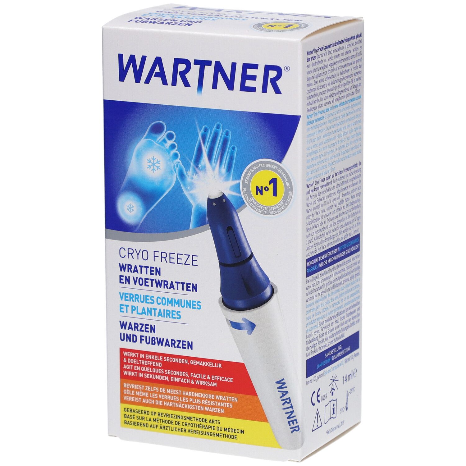 WARTNER® Cryo Freeze Verruche