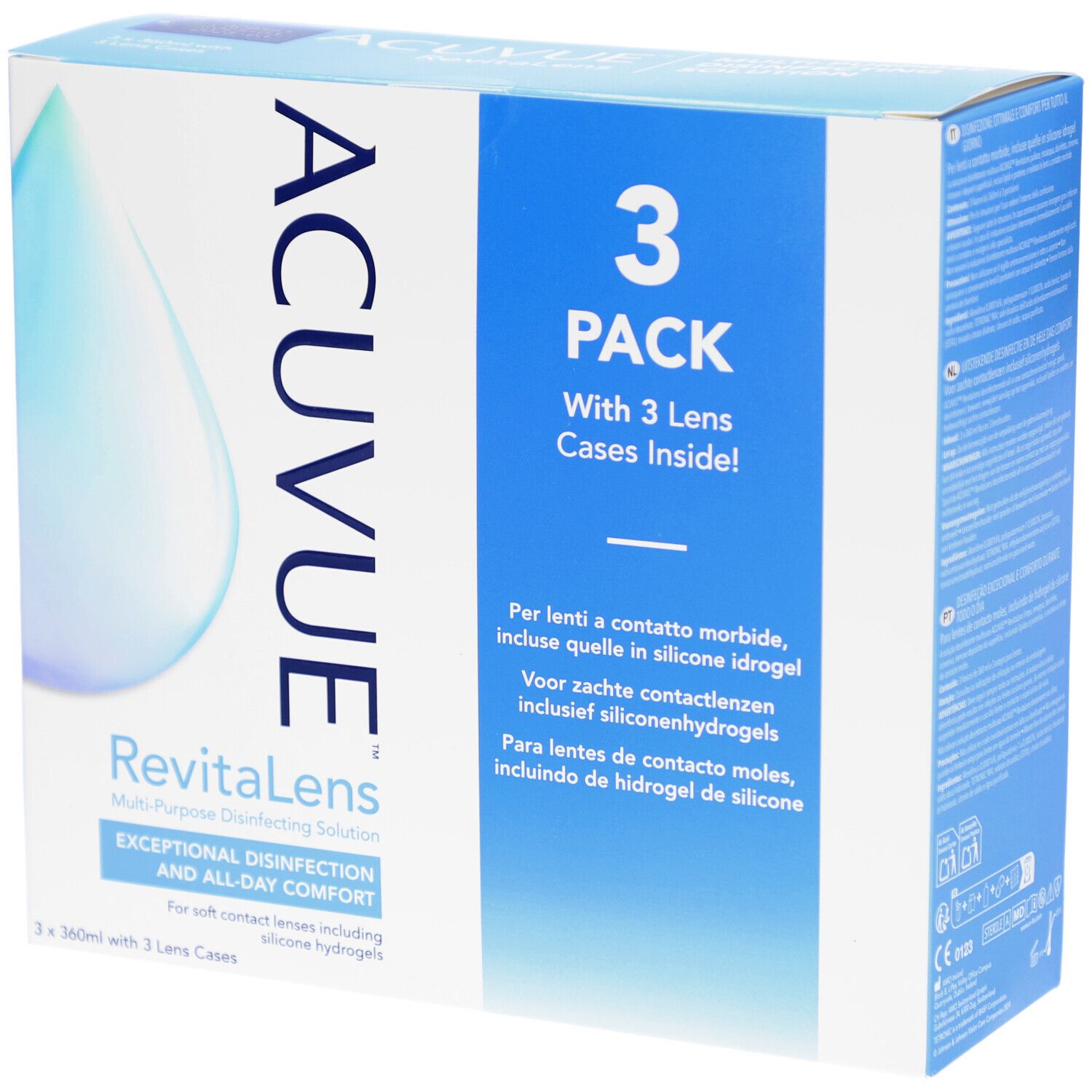 ACUVUE™ RevitaLens Trio + 3 Lense Cases