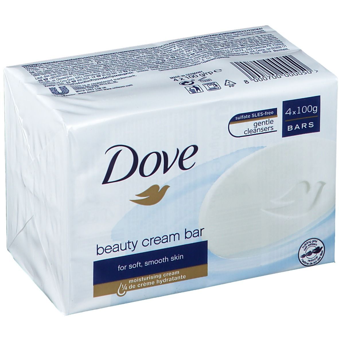 Dove Original Bar Soap 4x100 g