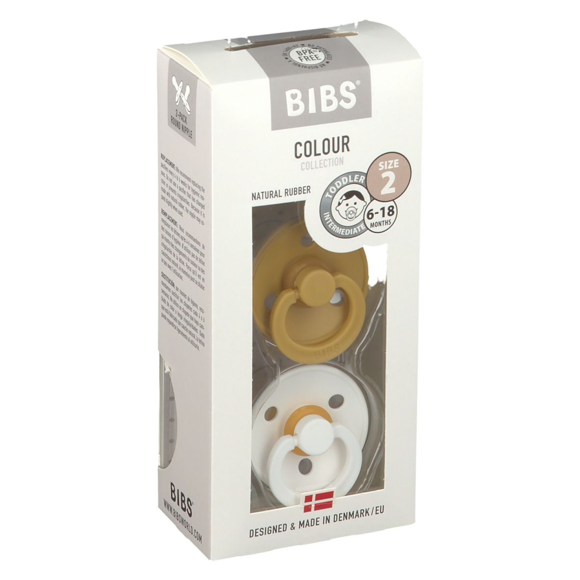 Senape BIBS® BIBS COLOUR 6 - 18 mesi Taglia 2