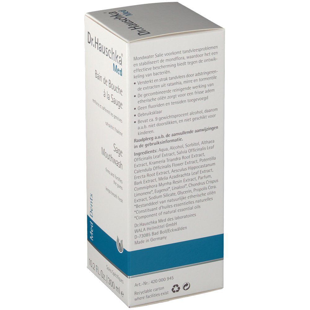 Dr. Hauschka Mouthwash Sage shopfarmacia.it