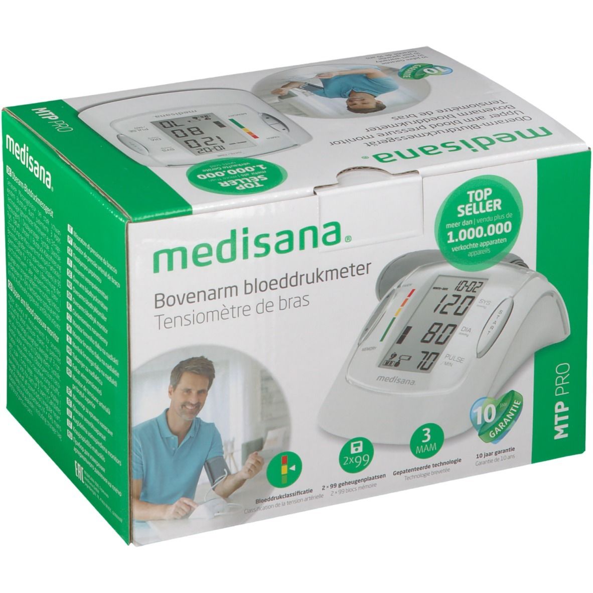 MEDISANA® MTP Pro Upper Arm Blood Pressure Monitor