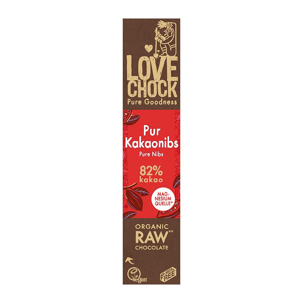 Lovechock Pure Nibs 82% Cacao