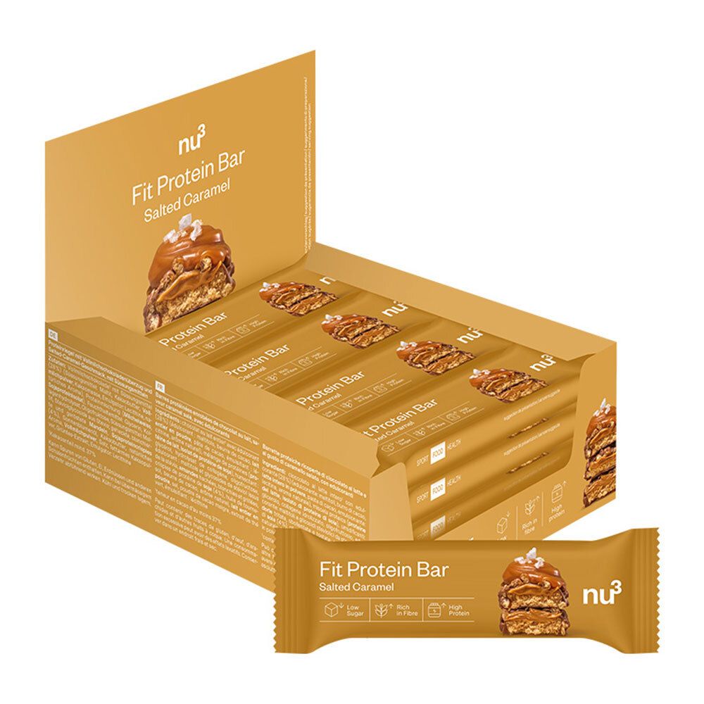 nu3 Fit Protein Bar Caramello Salato