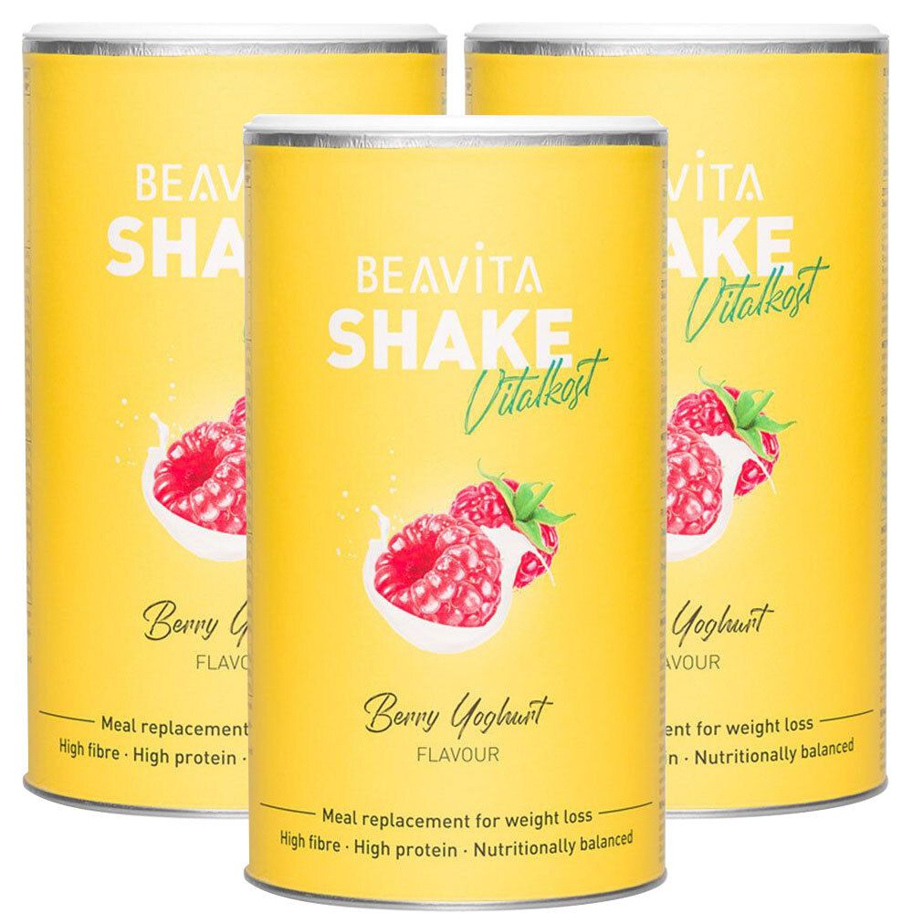 BEAVITA Vitalkost Berry Yoghurt Set da 3