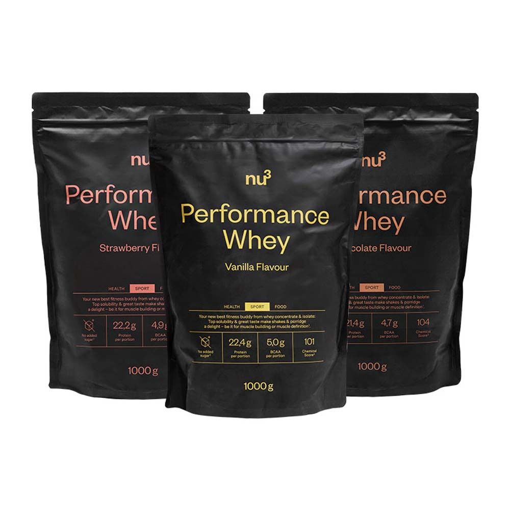 nu3 Performance Proteine Whey Tris Classico