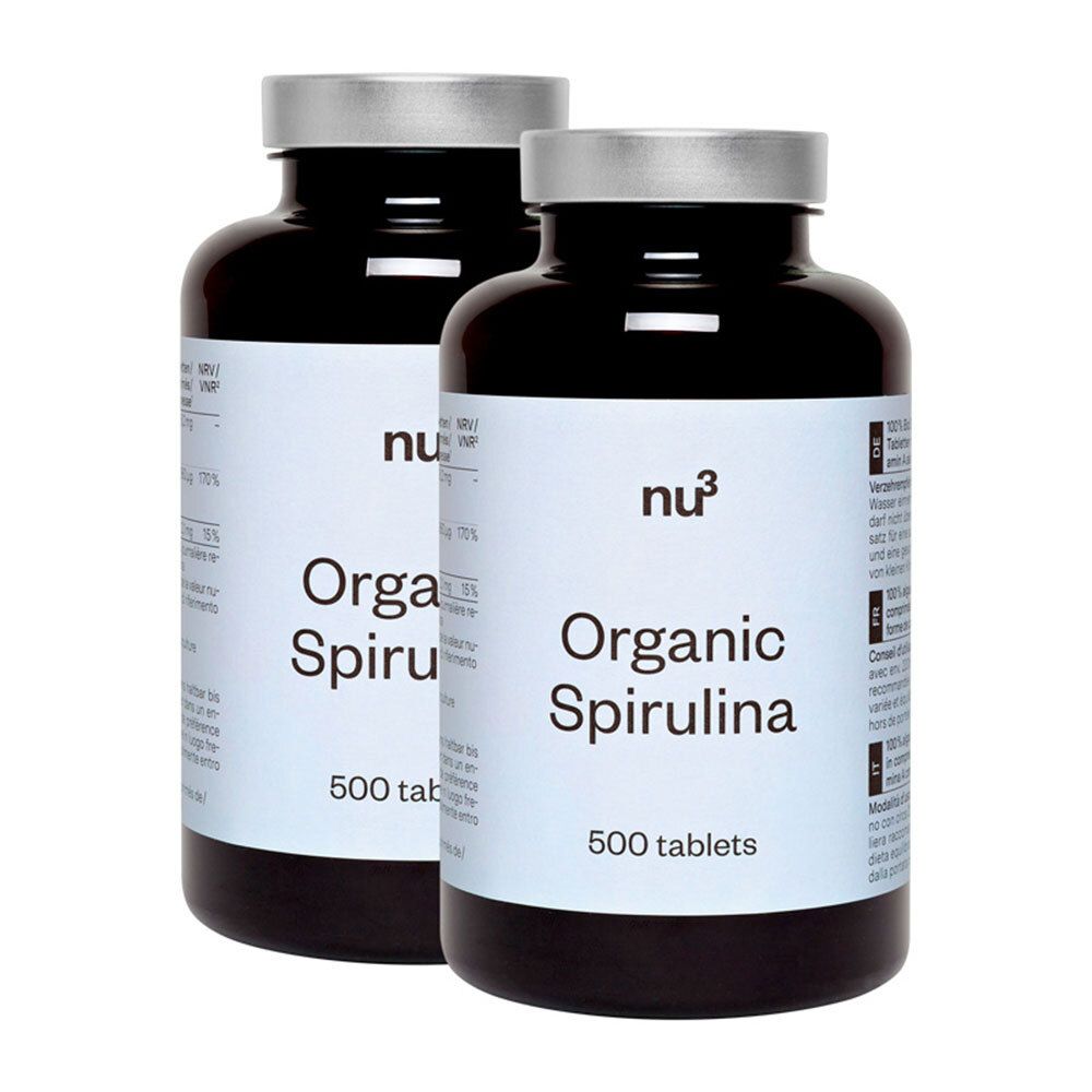 nu3 Spirulina Bio Set da 2