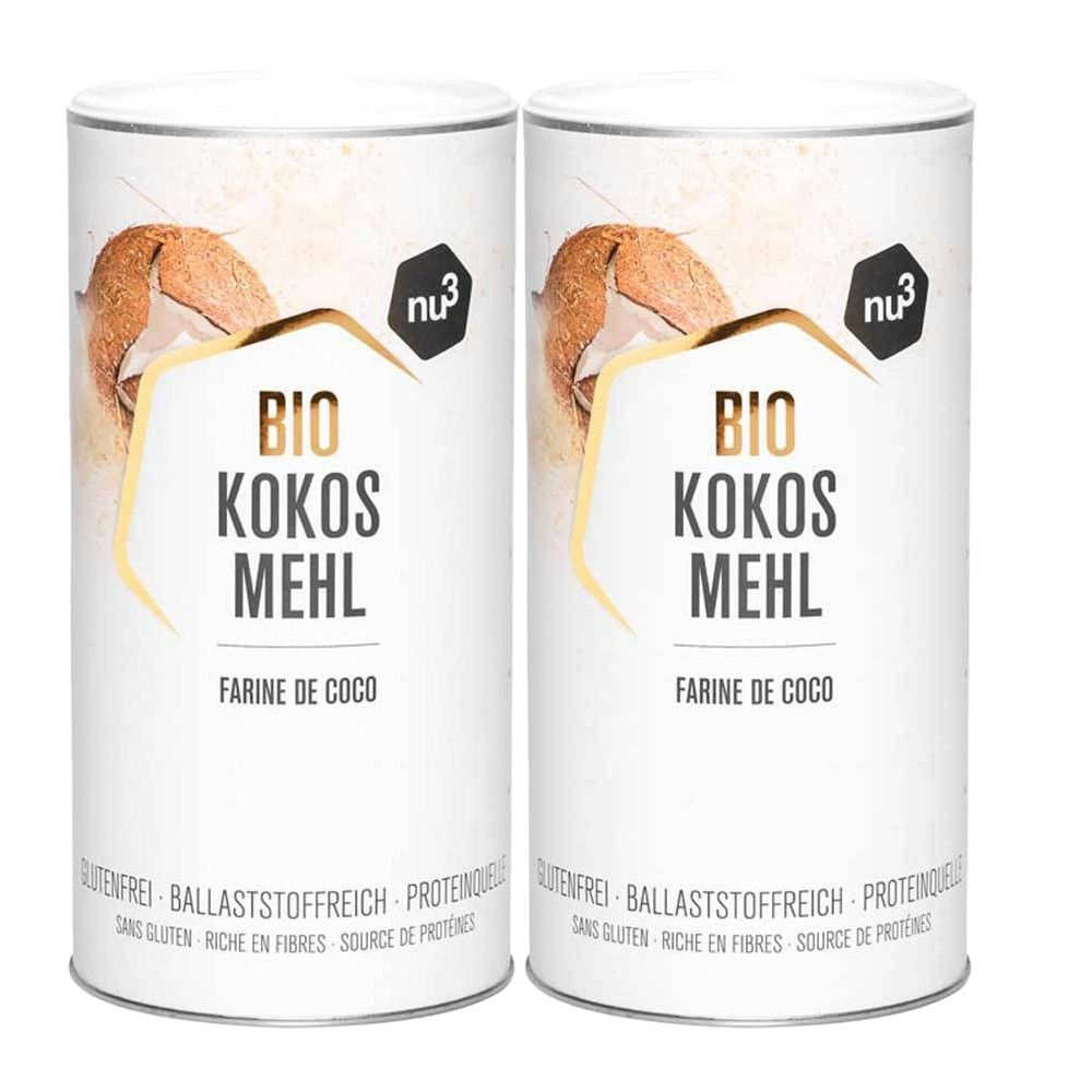 nu3 Farina di Cocco Bio Set da 2
