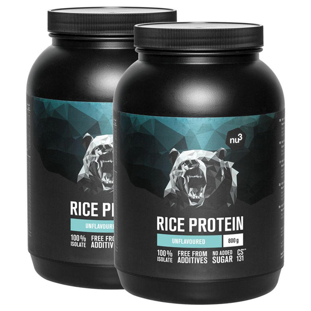 nu3 Proteine del Riso Set da 2