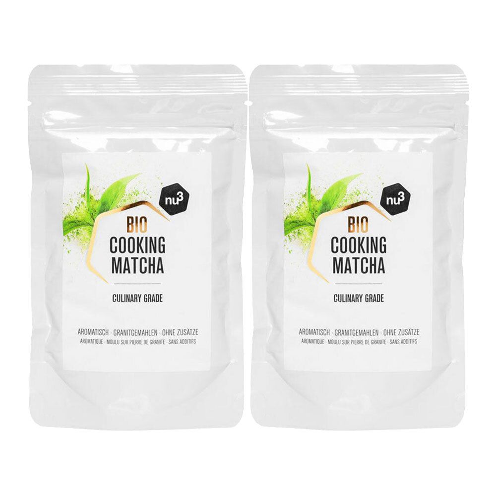 nu3 Matcha da Cucina Bio Set da 2