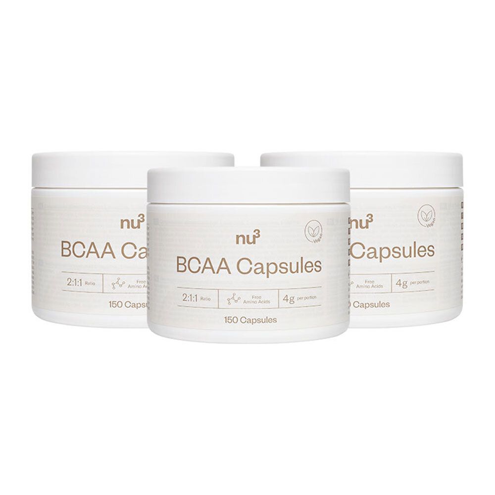 nu3 BCAA Capsule Set da 3