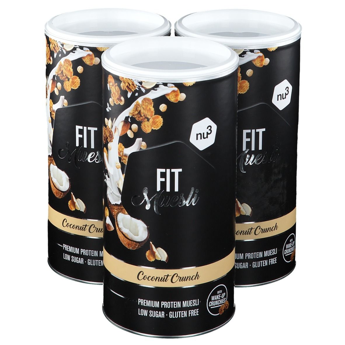 nu3 Fit Muesli Coconut Crunch 3 Confezioni