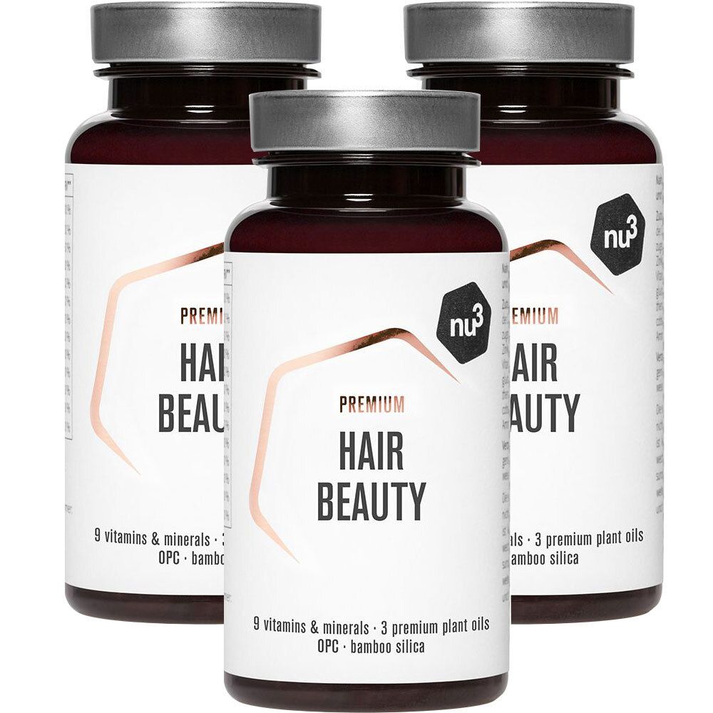 nu3 Hair Premium Beauty 3 Confezioni