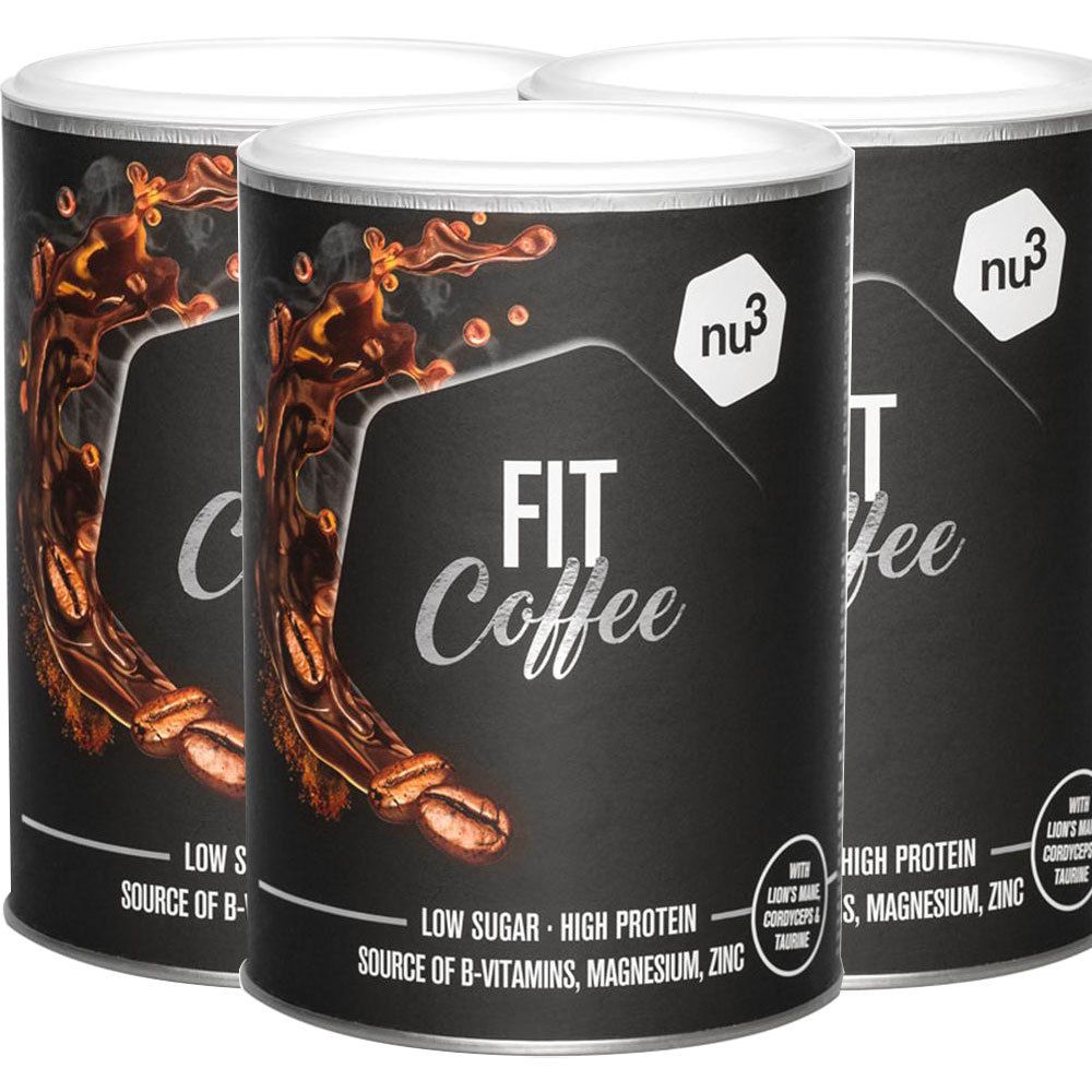 nu3 Fit Caffè Proteico Set da 3