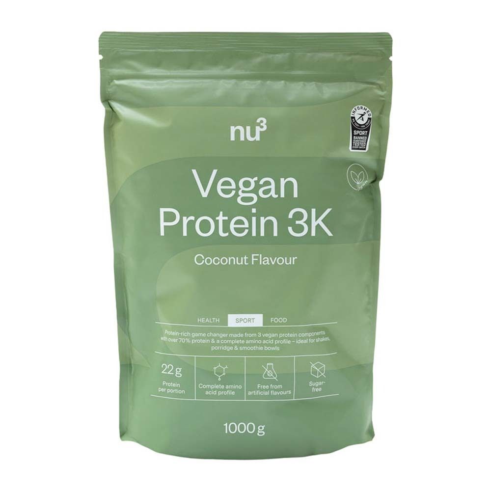 nu3 Vegan Protein 3k Coconut Flavour
