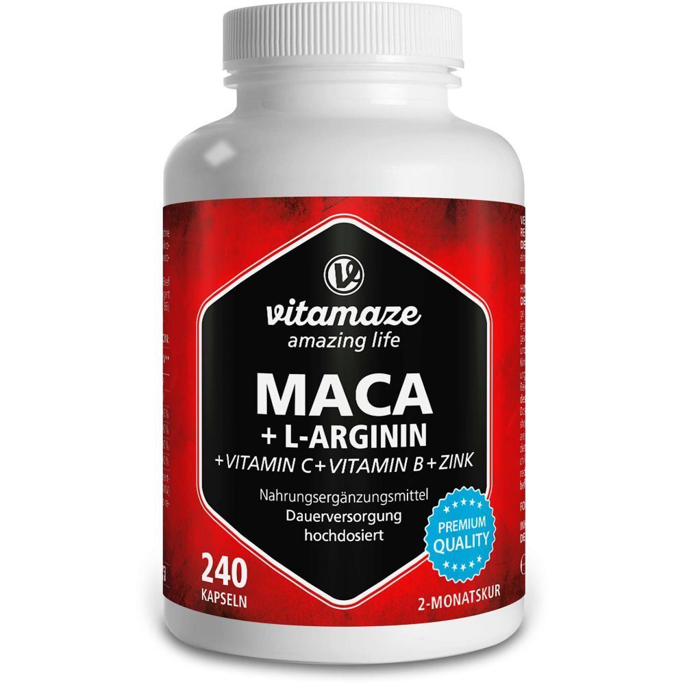 Vitamaze MACA + L-Arginina