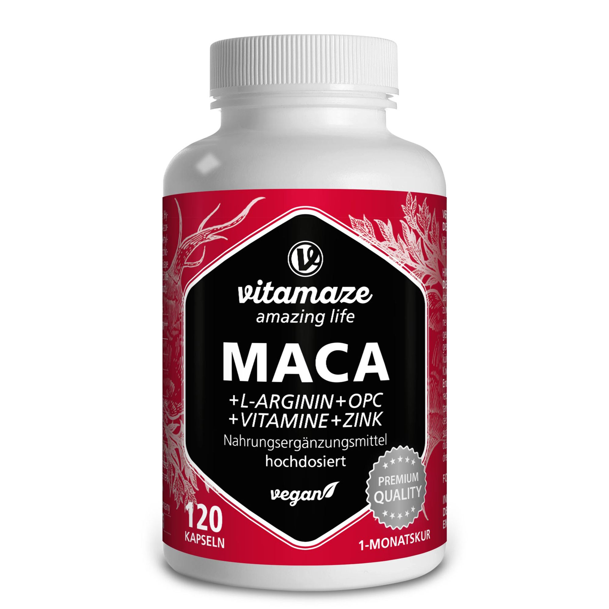 VISPURA MACA + L-Arginina + OPC + Vitamine + Zinco
