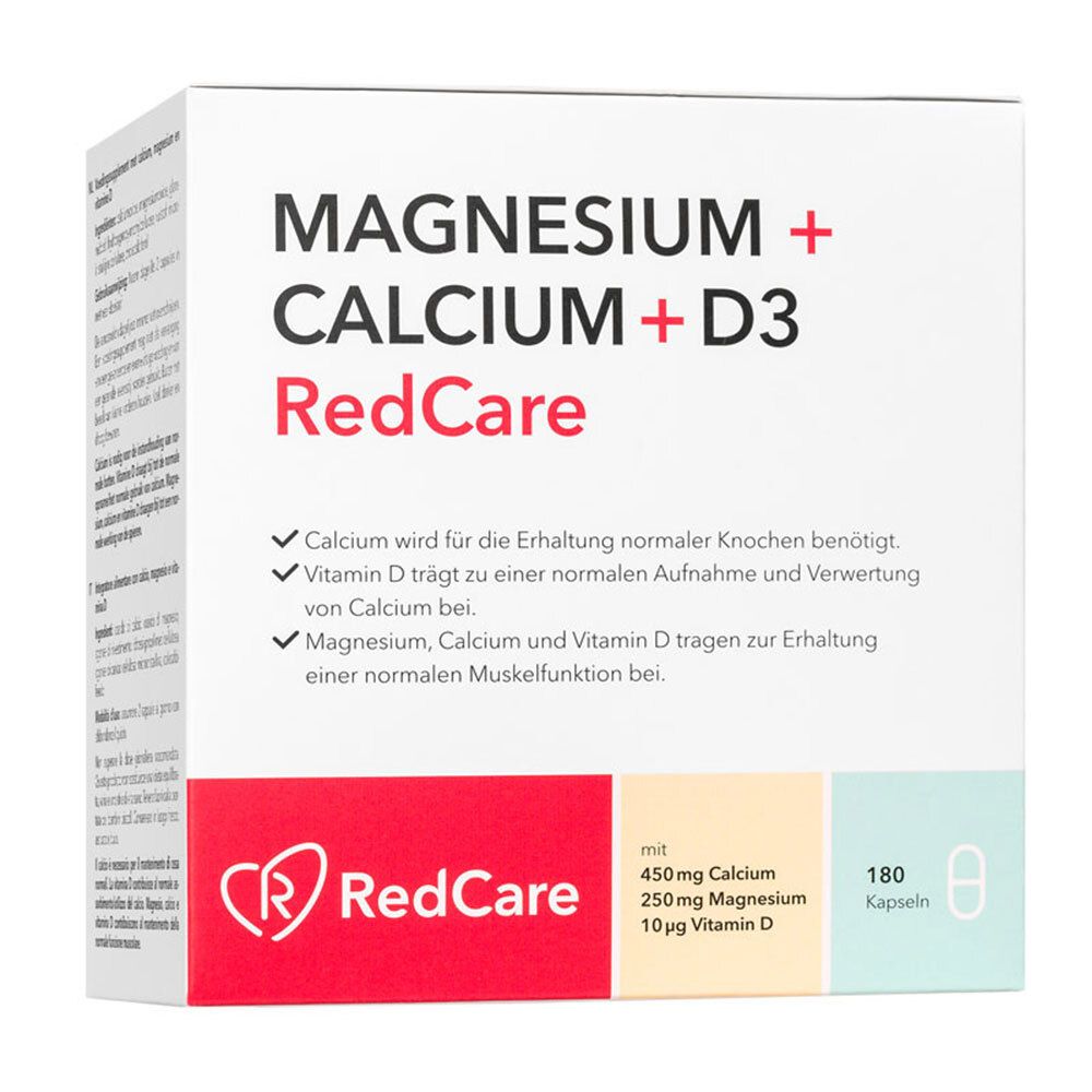 RedCare MAGNESIO + CALCIO + D3