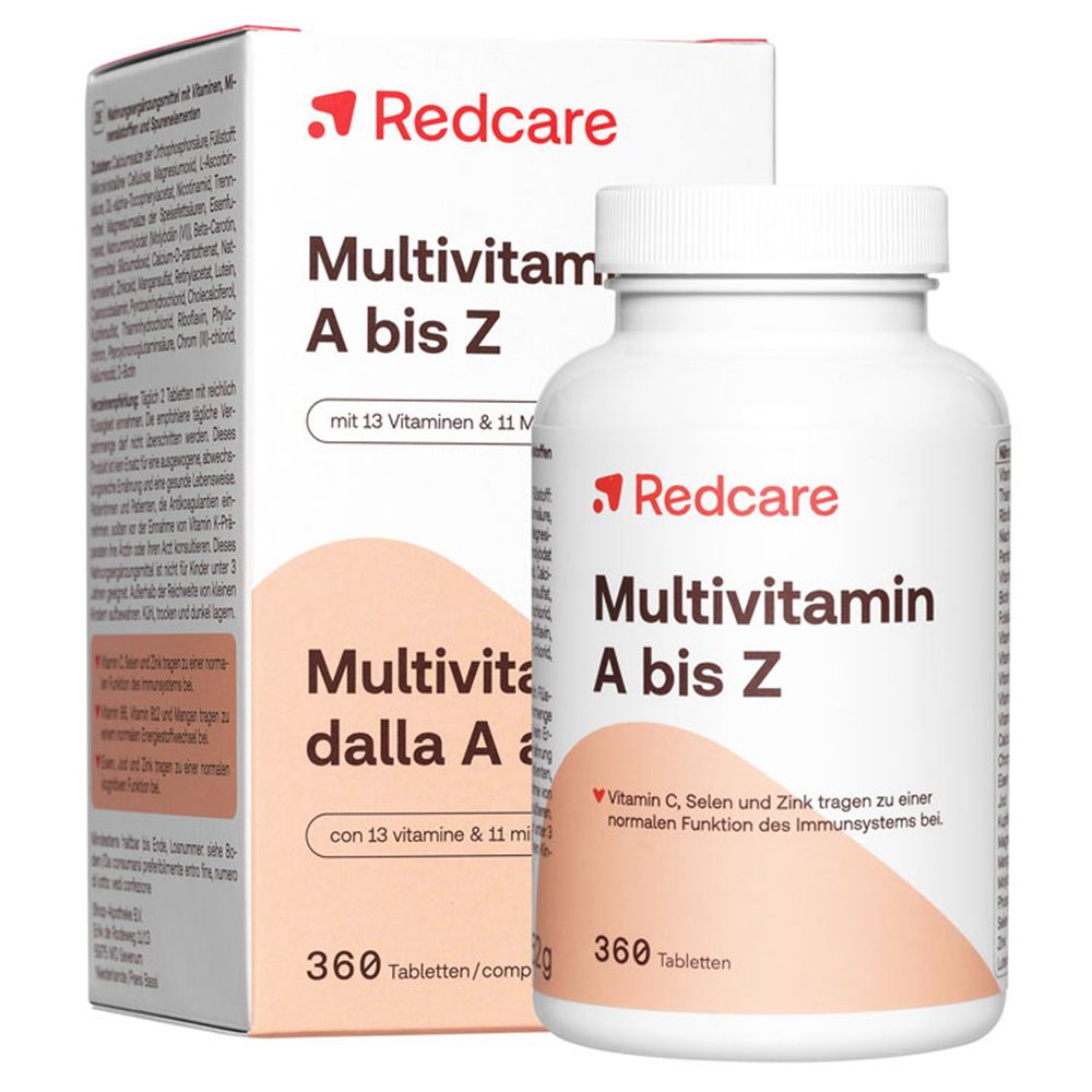 RedCare MULTIVITAMINICO dalla A alla Z