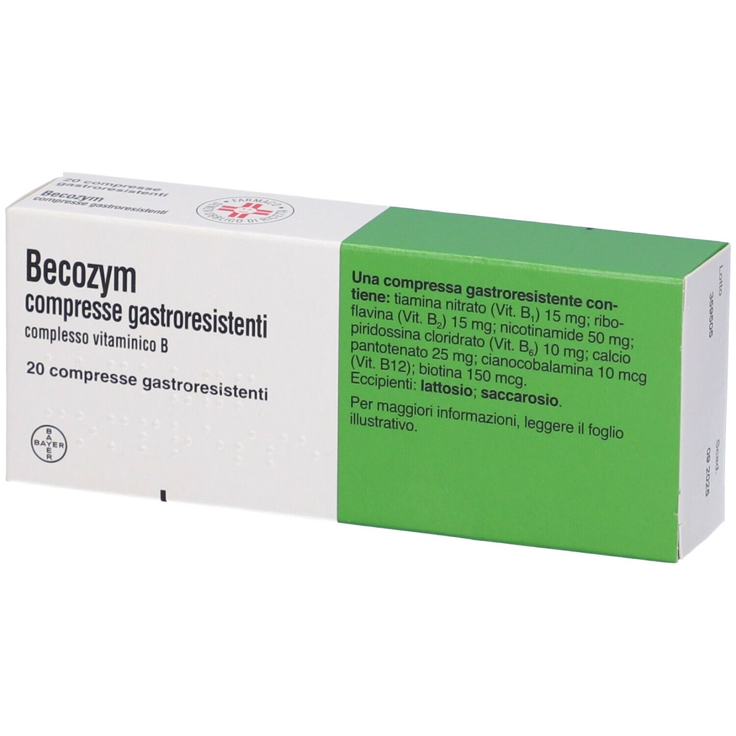 Becozym Alto Dosaggio Vitamine Gruppo B Compresse