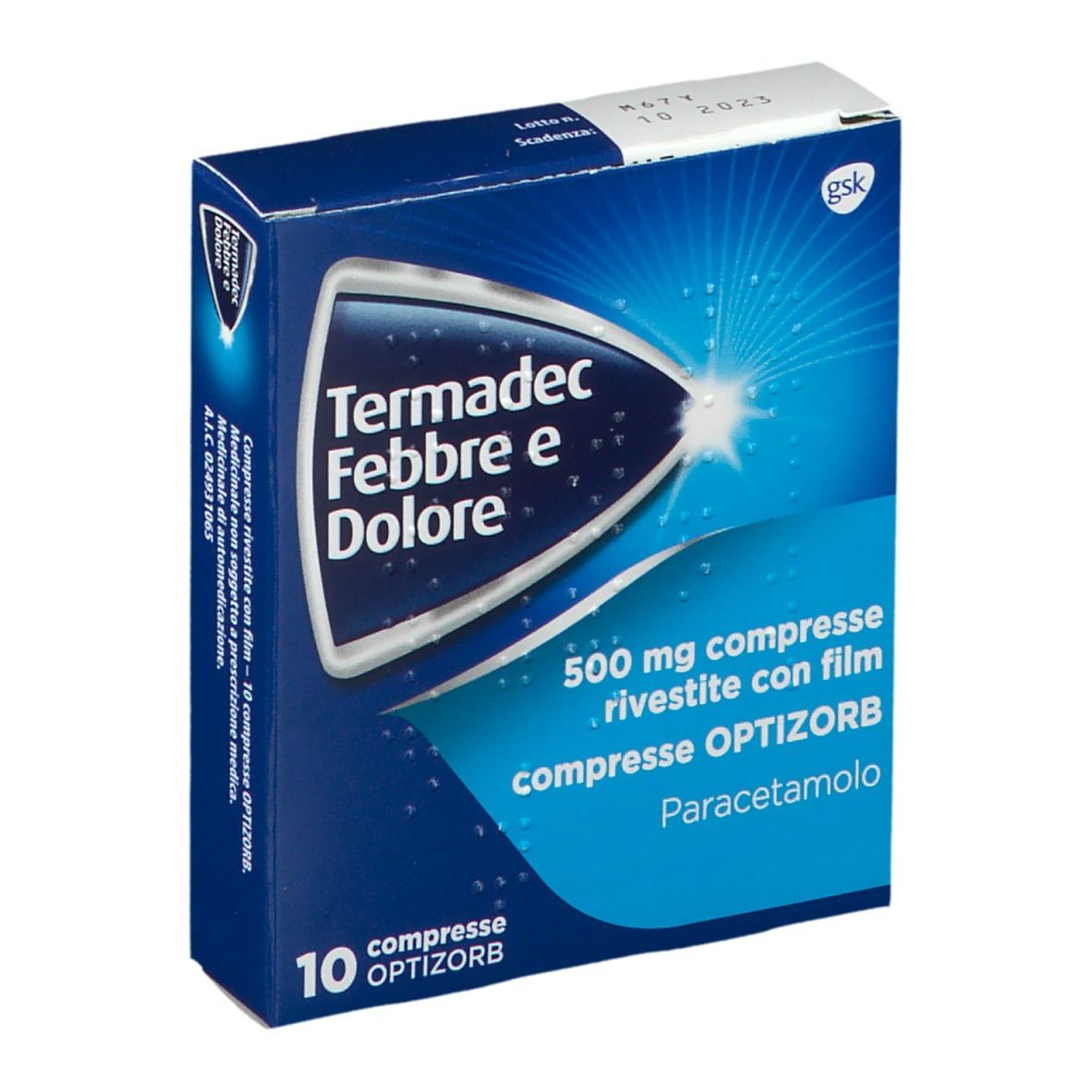 Termadec Febbre e Dolore Paracetamolo 500 mg