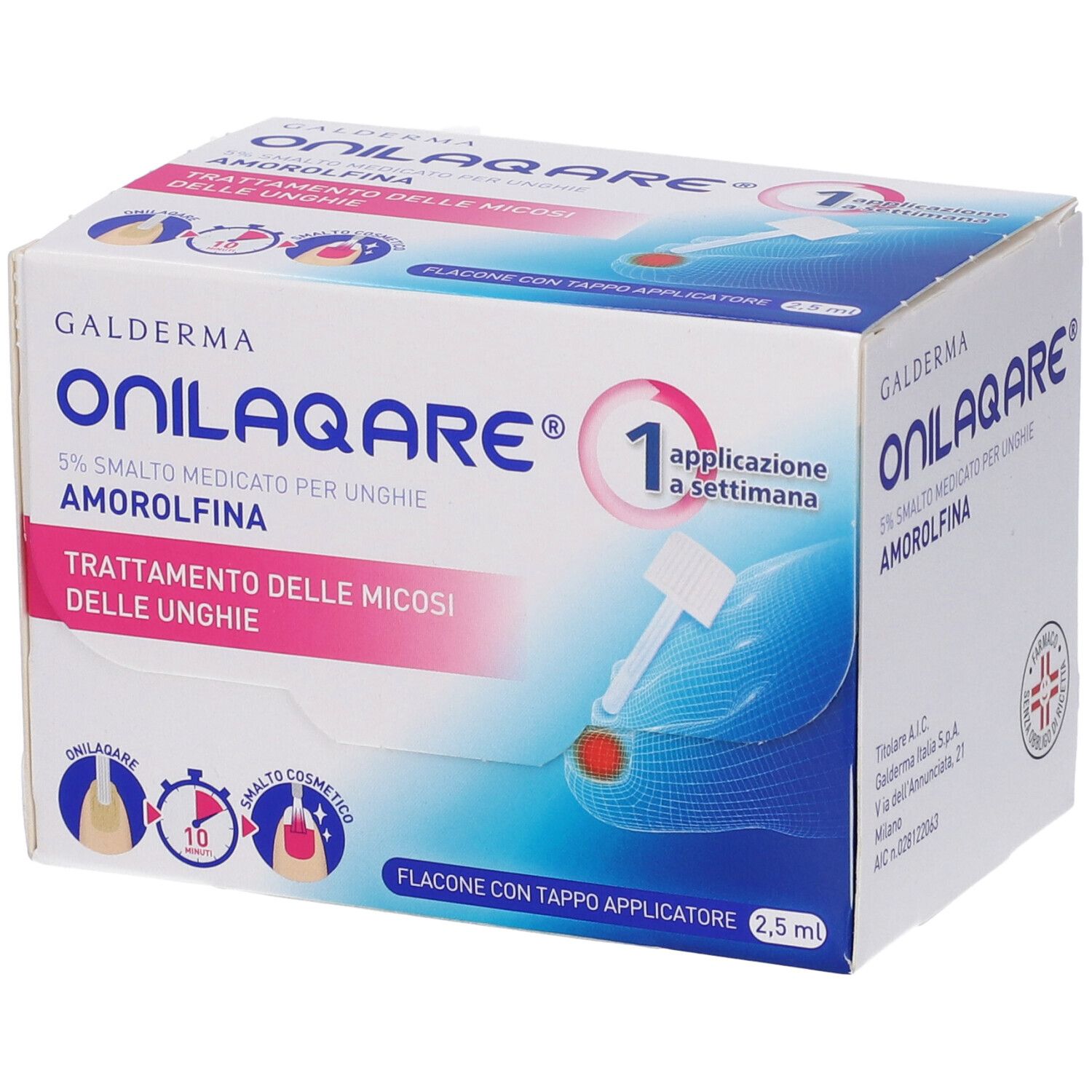 ONILAQARE 5% Smalto Medicato per Unghie