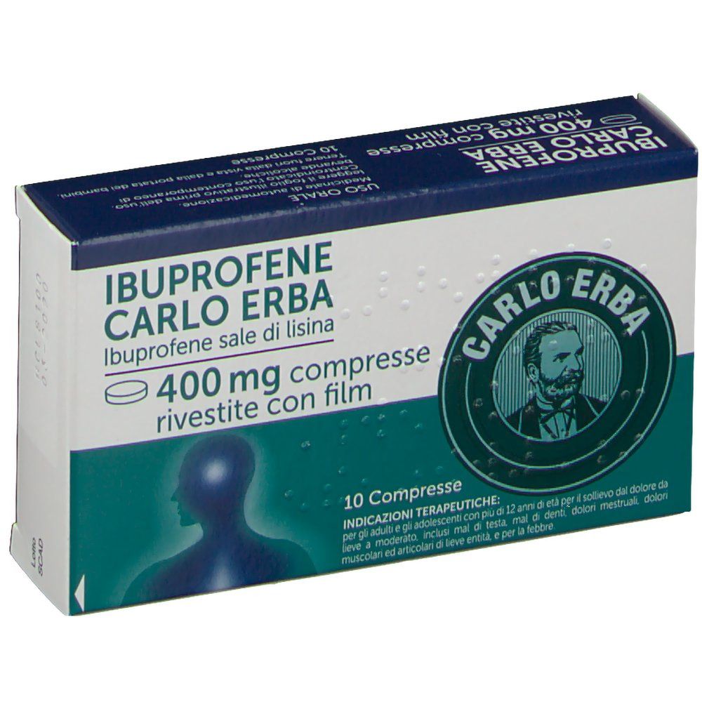 IBUPROFENE Carlo Erba 400 mg Compresse
