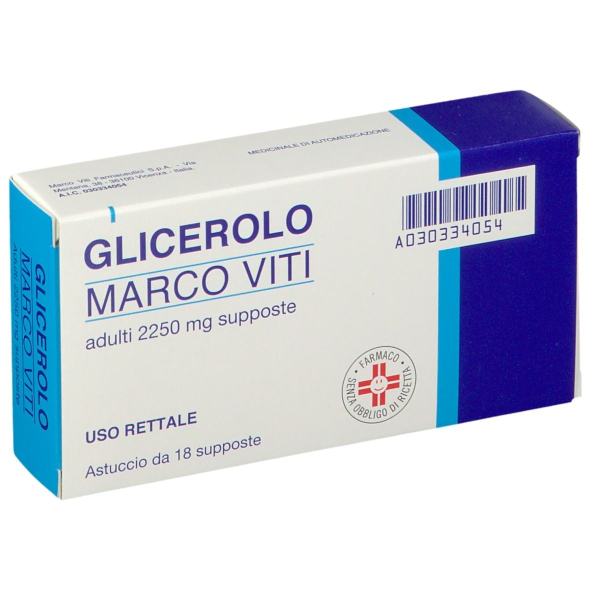 Glicerolo Marco Viti Adulti 2250 mg Supposte