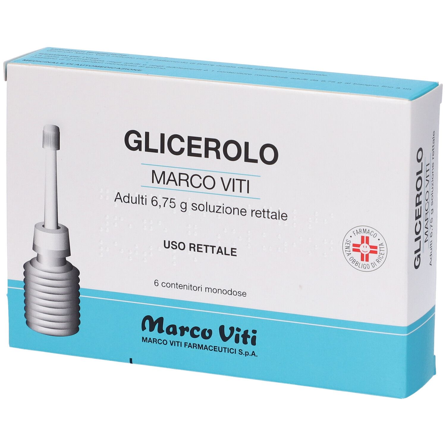 GLICEROLO MARCO VITI Adulti 6,75 g Soluzione Rettale