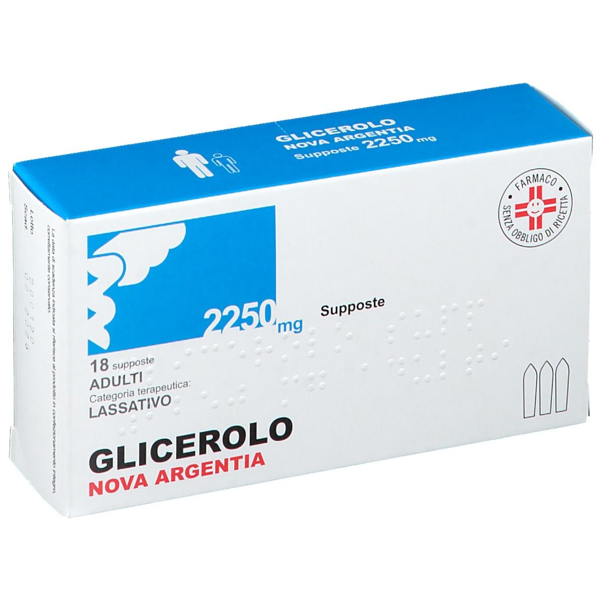 Glicerolo 2250 Nova Argentia Supposte Adulti