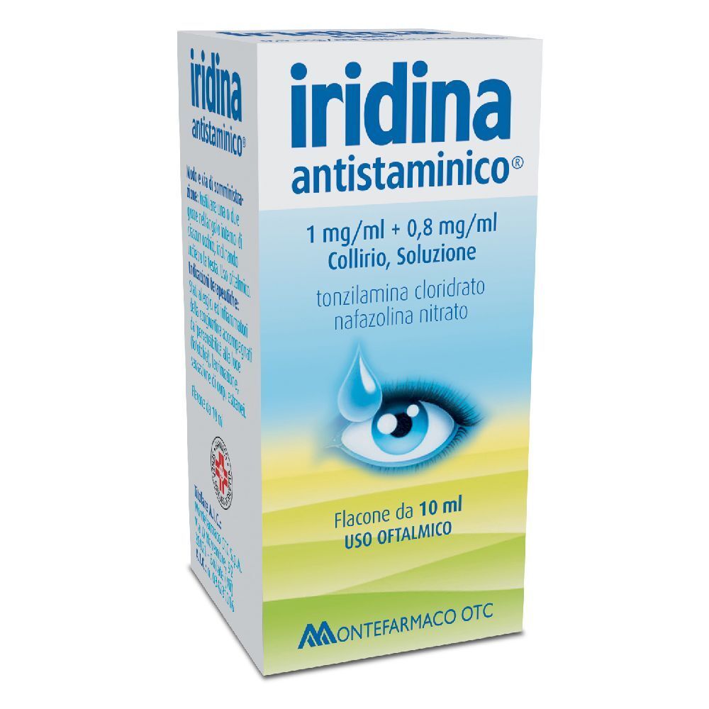 Iridina antistamico® 1mg/ml + 0,8 mg/ml Collirio, Soluzione