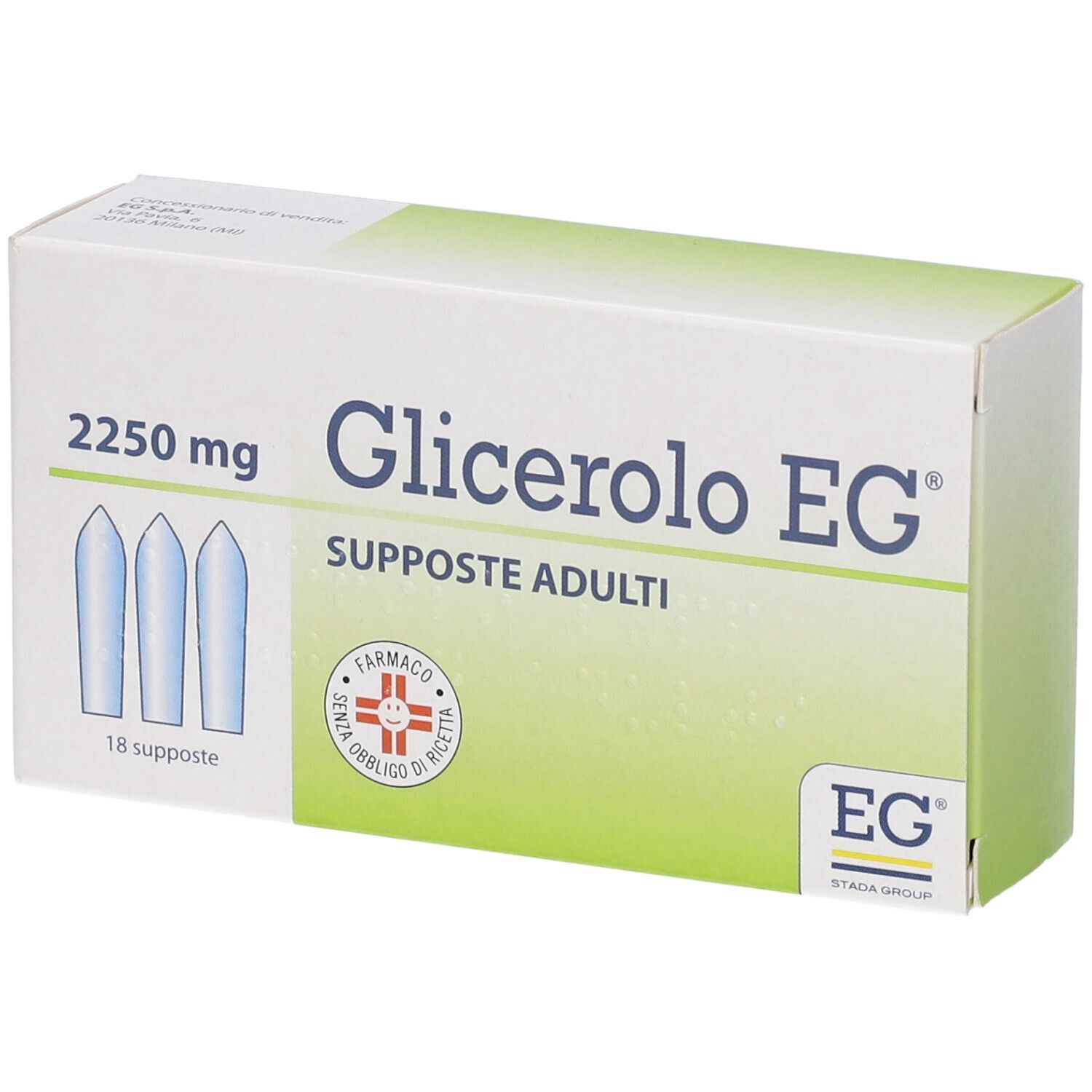 Glicerolo EG® 2250 mg Supposte Adulti