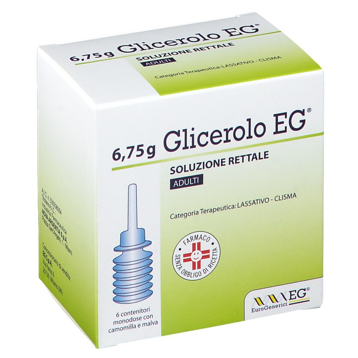 Glicerolo EG® 6,75g Soluzione rettaleR