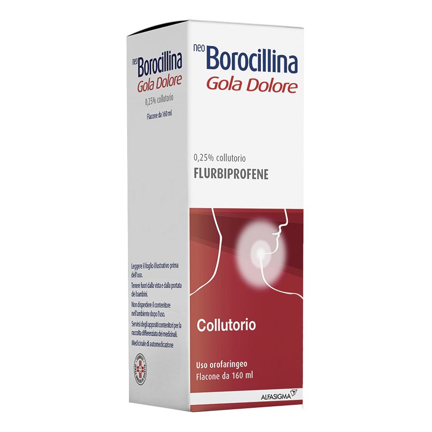 NeoBorocillina Gola Dolore Collutorio