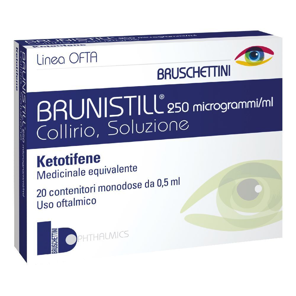 Brunistill® 250 microgrammi/ml Collirio, soluzione