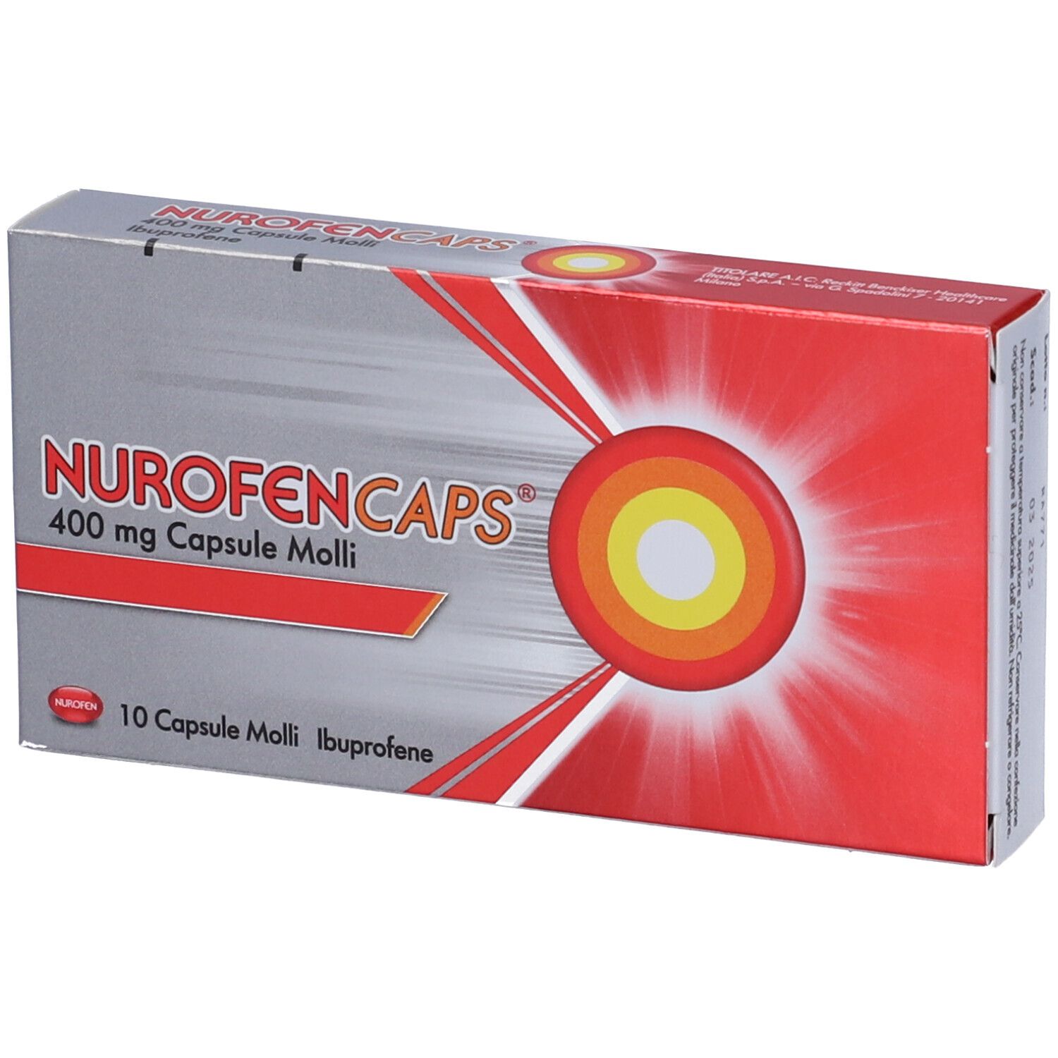 NUROFENCAPS®400 mg Capsule Molli