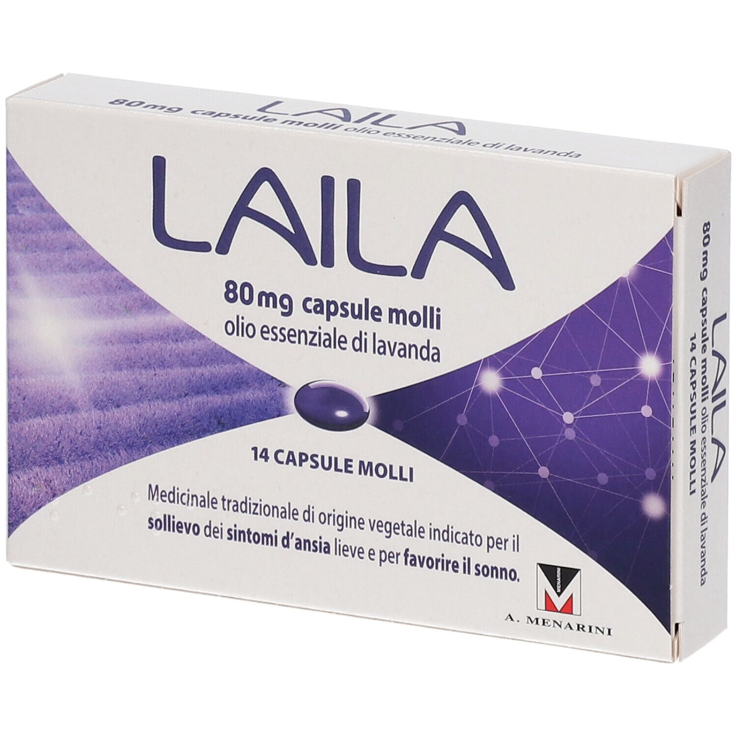 LAILA 80 mg Capsule Molli